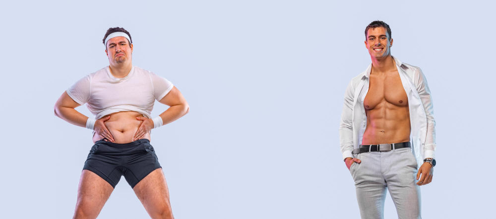 Personas conversando y haciendo ejercicio — bienestar físico y mental.